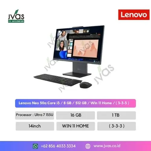 Lenovo Neo 50a Core i3 / 8 GB / 512 GB / Win 11 Home / ( 3-3-3 ) 
