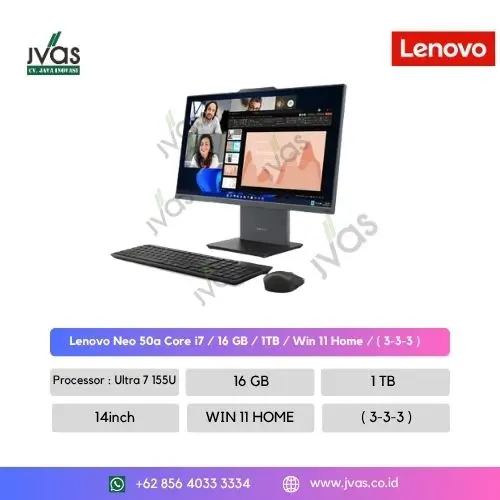 Lenovo Neo 50a Core i7 / 16 GB / 1TB / Win 11 Home / ( 3-3-3 ) 