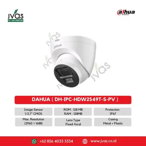 DAHUA ( DH-IPC-HDW2549T-S-PV )