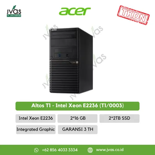 Altos T1 - Intel Xeon E2236 (T1/0003)