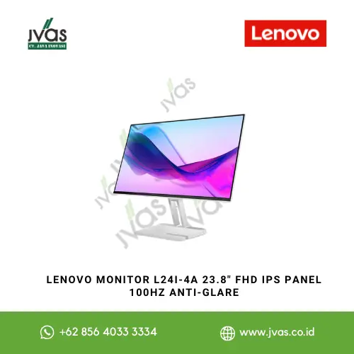 Lenovo Monitor L24i-4A 23.8" FHD IPS Panel 100Hz Anti-glare