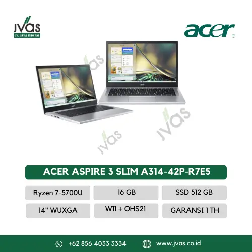 ACER ASPIRE 3 SLIM A314-42P-R7E5