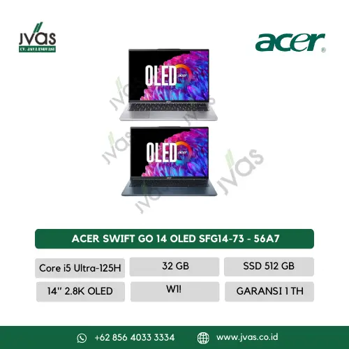 Acer Swift GO 14 OLED SFG14-73 - 56A7