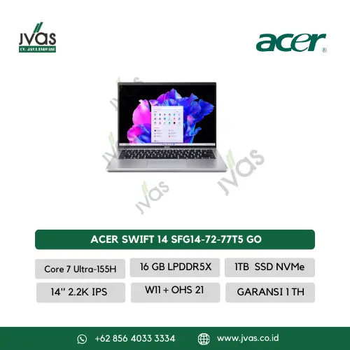 Acer Swift 14 SFG14-72-77T5 GO