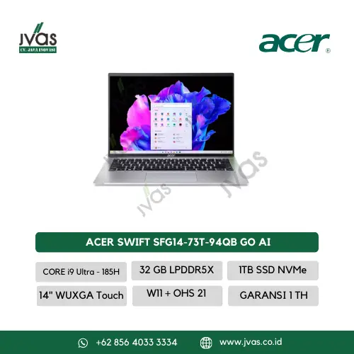 Acer Swift GO SFG14-73T-94QB TouchScreen
