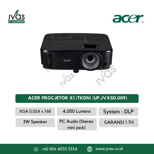 Acer PROCJETOR X1 (TKDN) (UP.JVXSD.009)