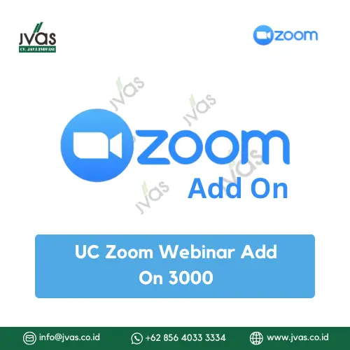 UC Zoom Webinar Add On 3000