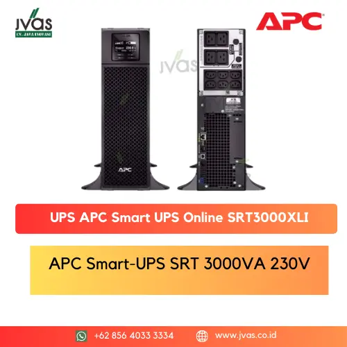 UPS APC Smart UPS Online SRT3000XLI