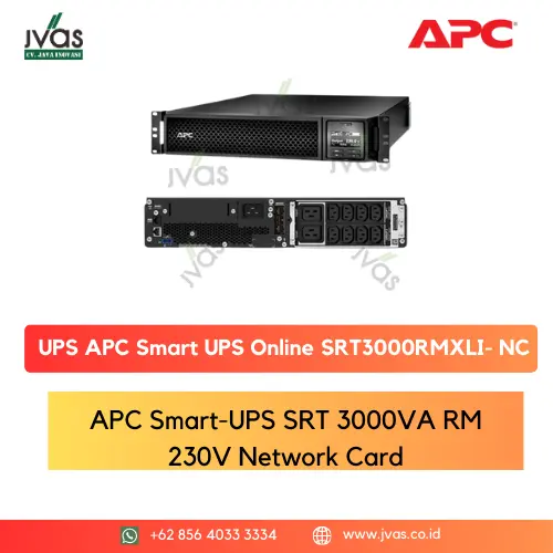 UPS APC Smart UPS Online SRT3000RMXLI- NC