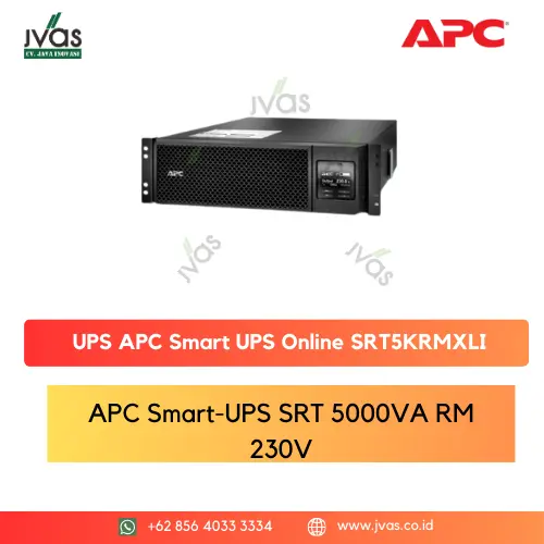 UPS APC Smart UPS Online SRT5KRMXLI