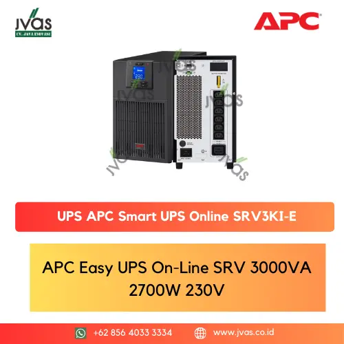 UPS APC Smart UPS Online SRV3KI-E