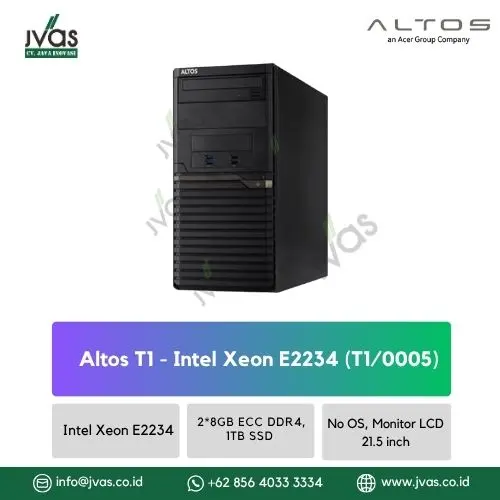 Altos T1 - Intel Xeon E2234 (T1/0005)