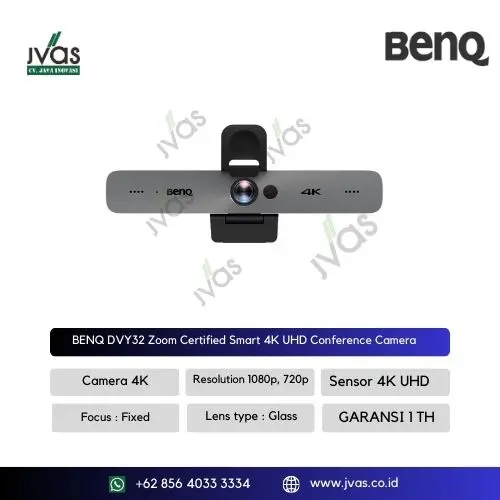 BENQ DVY32 Zoom Certified Smart 4K UHD Conference Camera