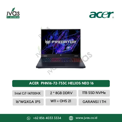 Acer  PHN16-72-733C HELIOS NEO 16