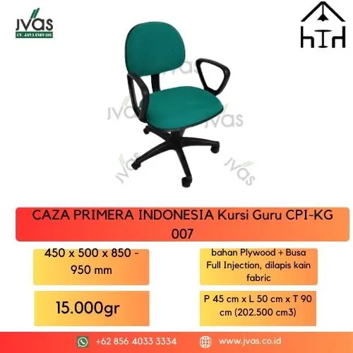CAZA PRIMERA INDONESIA Kursi Guru CPI-KG 007