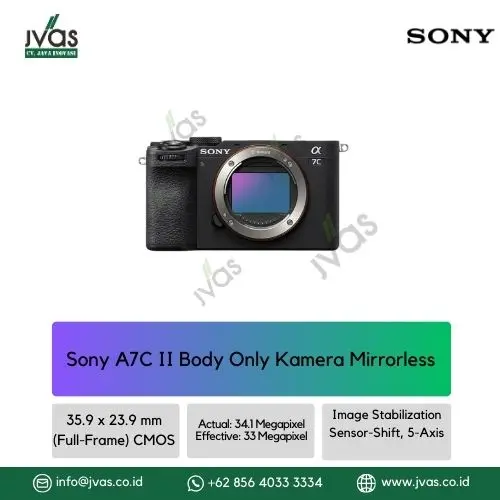 Sony A7C II Body Only Kamera Mirrorless