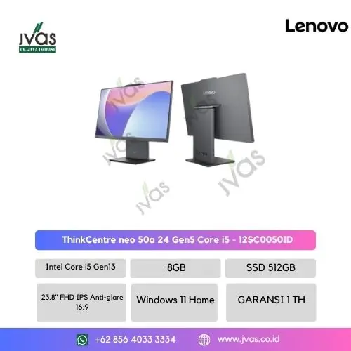 hinkCentre neo 50a 24 Gen5 Core i5 - 12SC0050ID