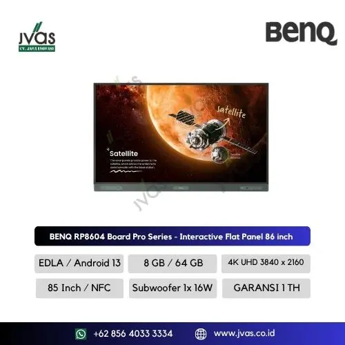 BENQ RP8604 Board Pro Series - Interactive Flat Panel 86 inch