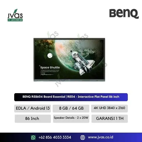 BENQ RE8604 Board Essential | RE04 - Interactive Flat Panel 86 inch
