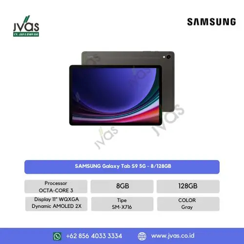  SAMSUNG Galaxy Tab S9 5G - 8/128GB