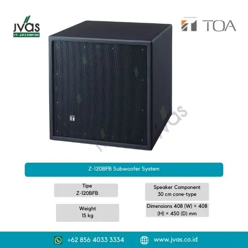 Z-120BFB Subwoofer System