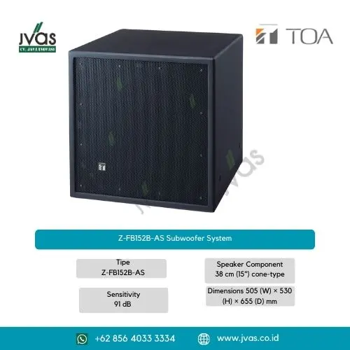 Z-FB152B-AS Subwoofer System