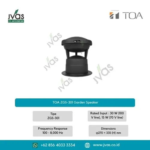 TOA ZGS-301 Garden Speaker