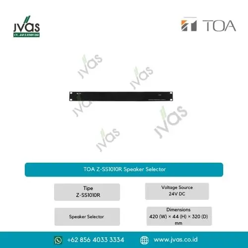 TOA Z-SS1010R Speaker Selector