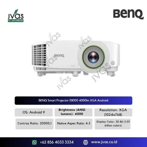 BENQ Smart Projector E8000 4000lm XGA Android