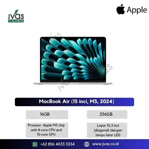MacBook Air (15 inci, M3, 2024)