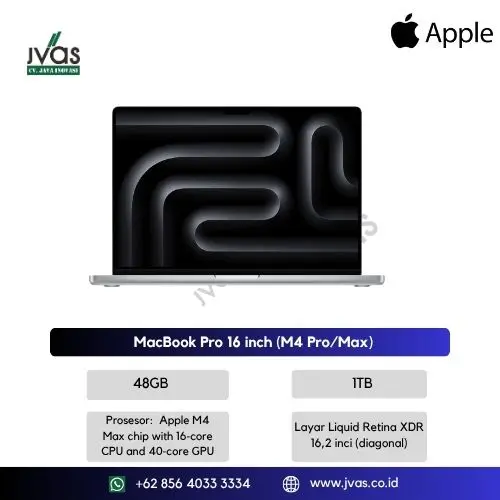  MacBook Pro 16 inch 48GB 1TB SSD (M4 Pro/Max)