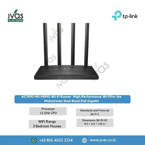 Archer C80 AC1900 MU-MIMO Wi-Fi Router  High-Performance Wi-Fifor the Mainstream Dual-Band |Full Gigabit
