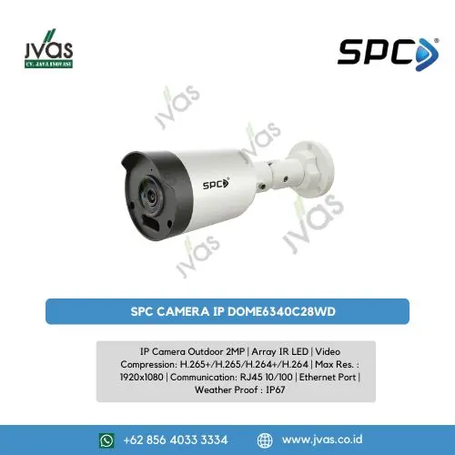 SPC CAMERA IP DOME6340C28WD