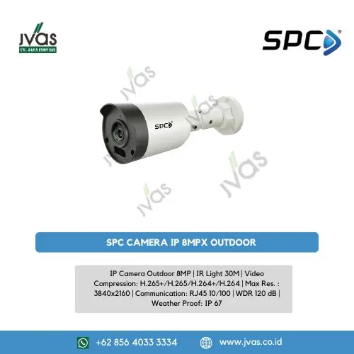 SPC CAMERA IP 8MPX OUTDOOR