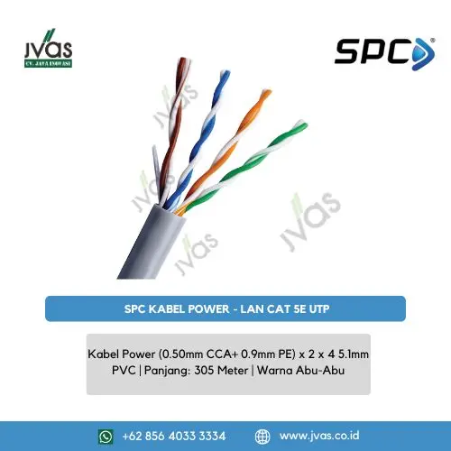SPC KABEL POWER - LAN CAT 5E UTP